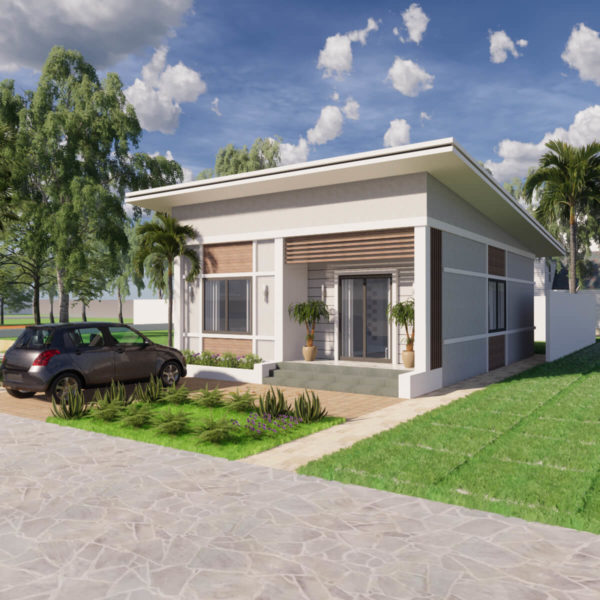 25x32 Feet Small House Design With Two Bedroom