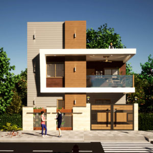 30 By 30 Feet Small House Design With 2 Bedroom