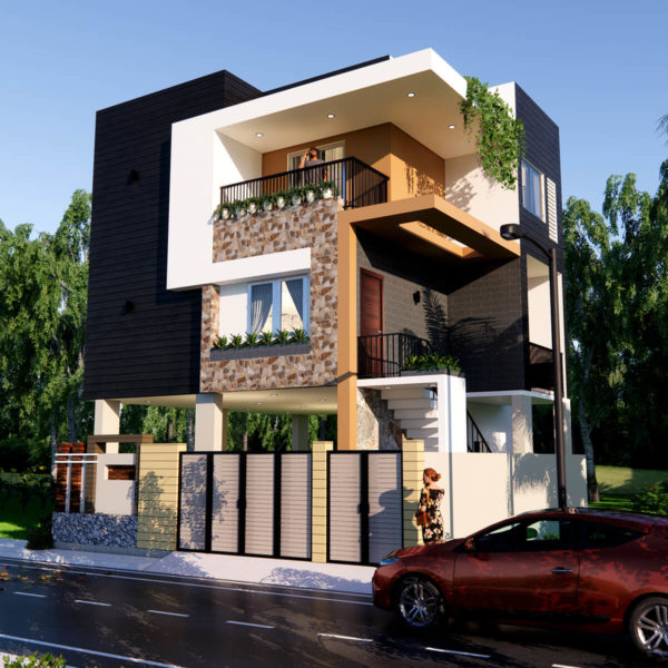 Small House Design With Car Parking Size 30x30 Feet Complete Details