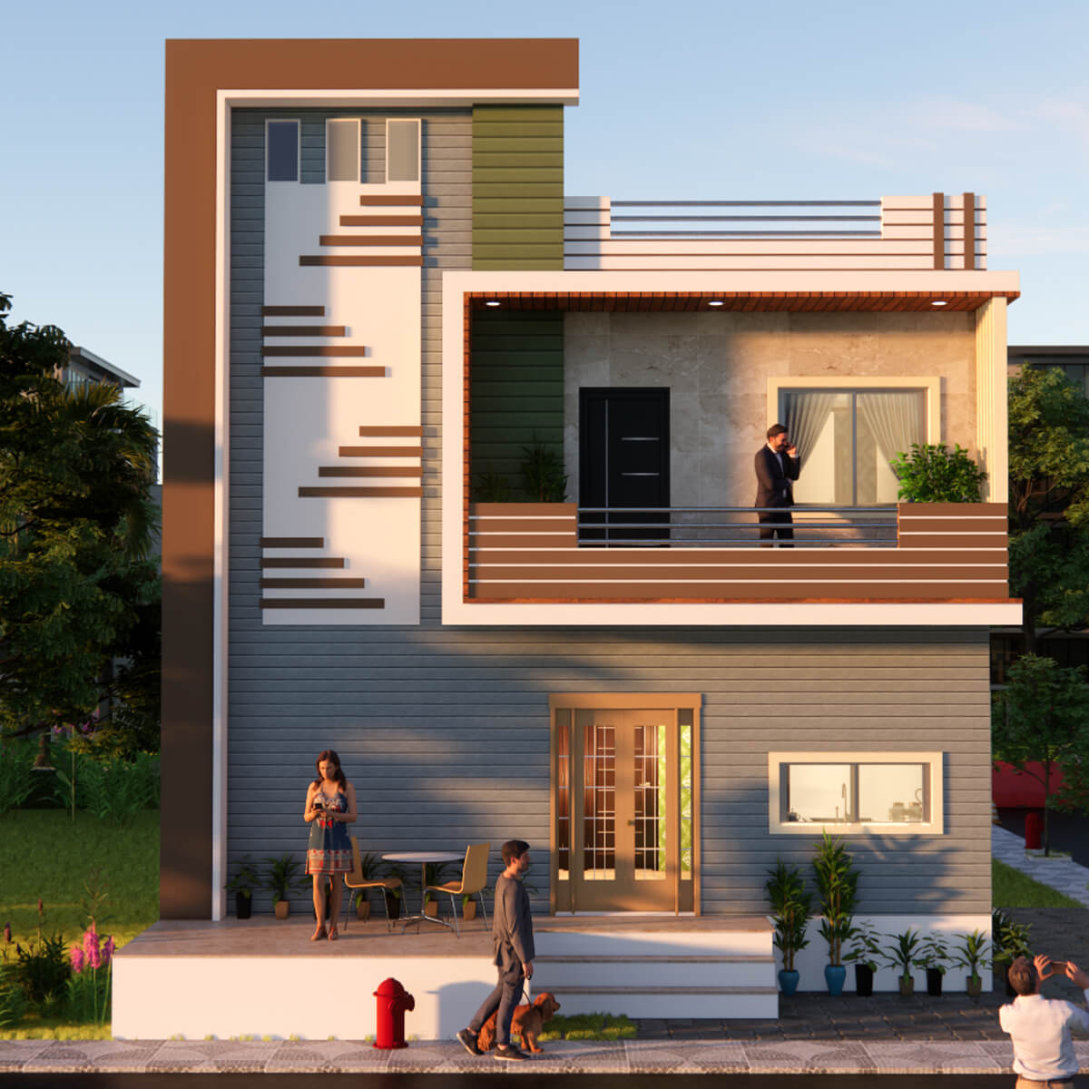 South Facing House 27×20 Feet Small Space House 540 Sqft With ...